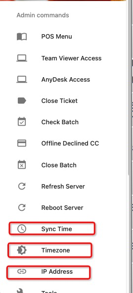 Server Change Procedure